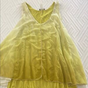 Lavish Lemon Sleeveless Dress